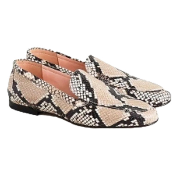 J. Crew Cecile Embossed Leather size 6.5 - Picture 1 of 12